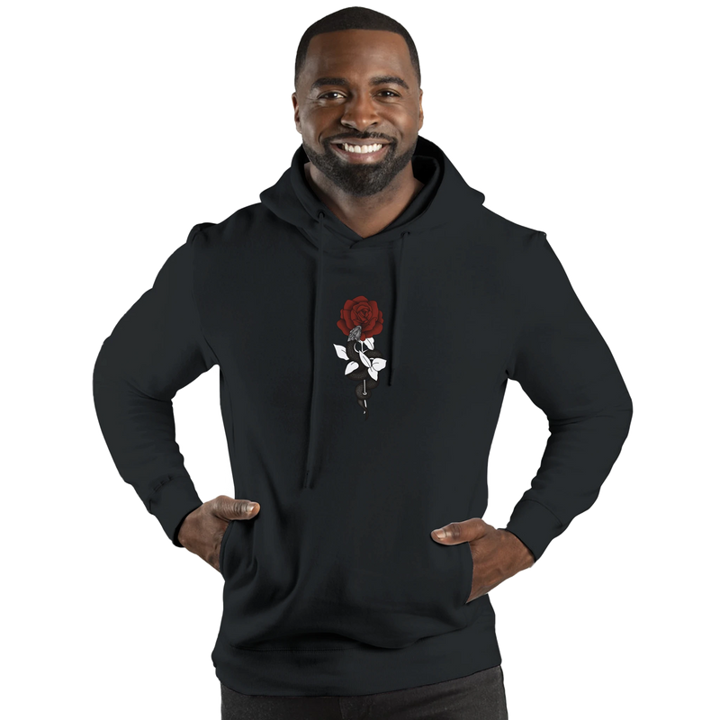 Unisex Pullover Hoodie |Ultimate Fleece Unisex Pullover Hoodie |Hegemon Rose Hoodie